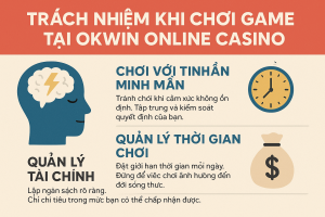 Trách nhiệm khi chơi game tại OKWIN online casino